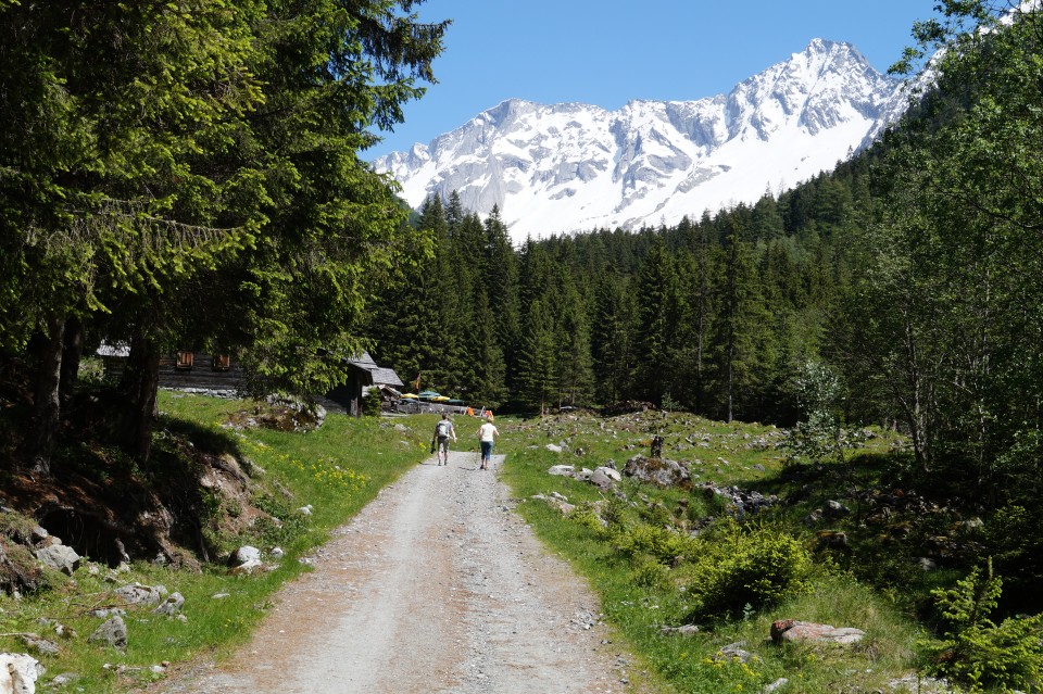 Seebachtal kurz vor der Schwussnerhütte